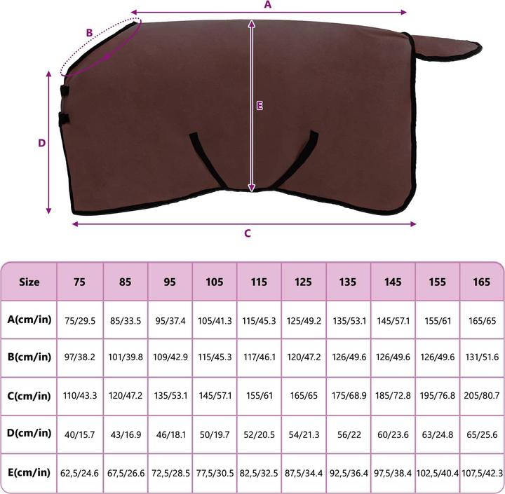 Produktbild vidaXL Polyester-Decke (145 cm)