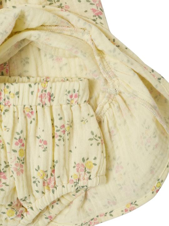 Actual product image Vertbaudet Mädchen Baby-Set: Blumenkleid & Höschen, Musselin (62)