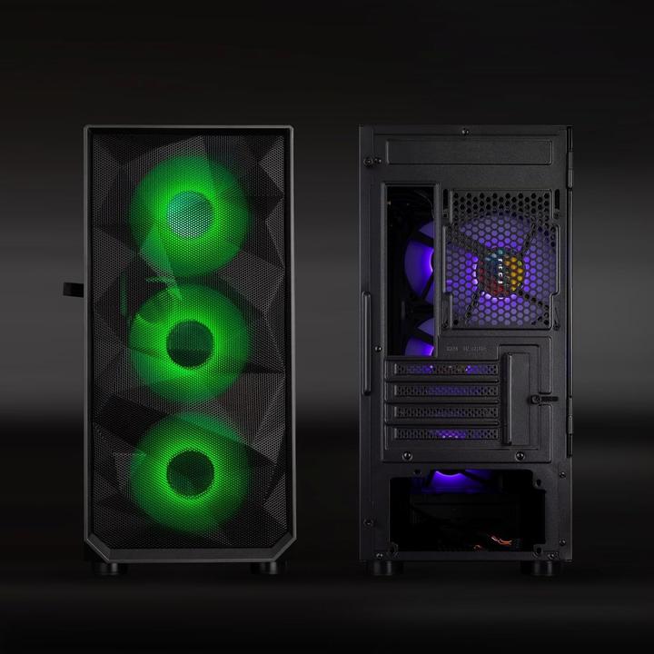 Produktbild Case Mini Gaming Tower TQGCC901-B (mATX, Mini-ATX)
