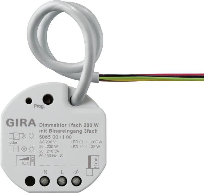 Gira 506500 Dimmaktor 1f 200W UP KNX (Dimmaktor)