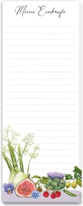 Produktbild Grätz Notizheft Einkaufsliste 8 x 21 cm, Produkttyp (A5, Liniert, Harter Einband)