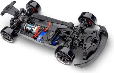 Image du produit Traxxas ON-ROAD FORD MUSTANG 1:10 2WD EP RTR BLACK - 4TEC 2.0 DRIFT OHNE LadegerÃ¤t und OHNE Akku (RTR Prêt à fonctionner)