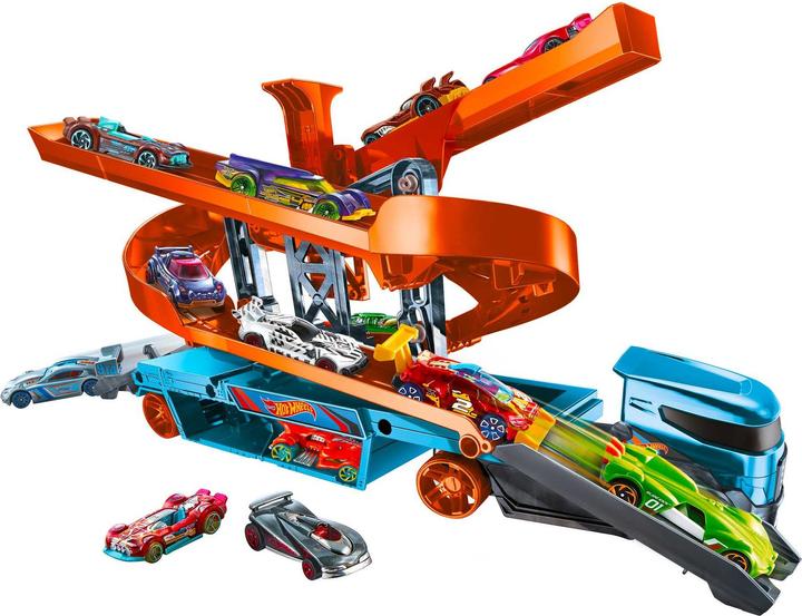 Image du produit Hot Wheels Ascenseur Et Lanceur Transporteur