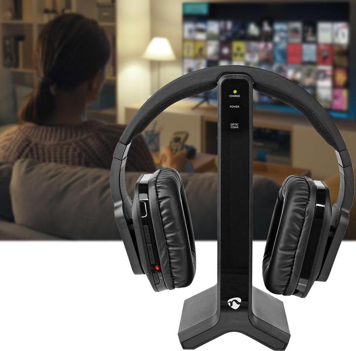 Produktbild Nedis HPRF321BK (Keine Geräuschunterdrückung, 8 h, Kabellos)