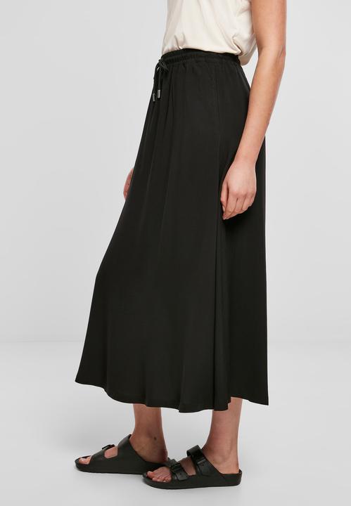 Produktbild Urban Classics Ladies Viscose Midi Skirt (XS)