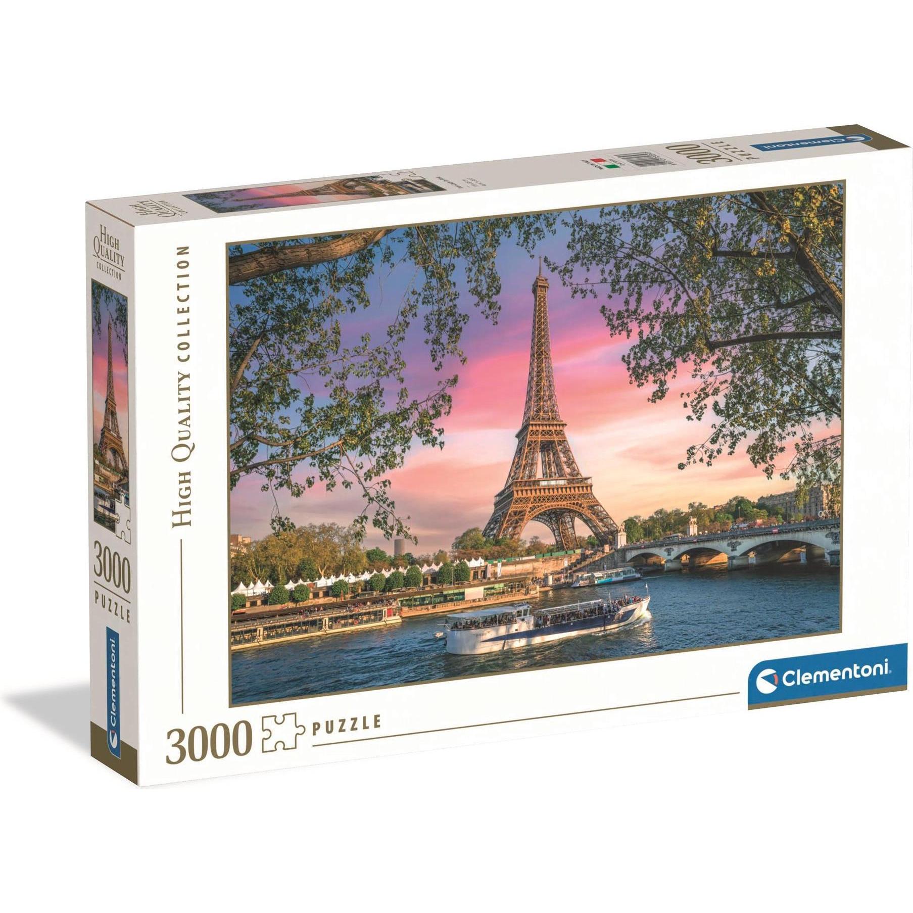 Clementoni Puzzle 3000 Teile Iron Lady in Pink – Erwachsene (3000 pezzi)