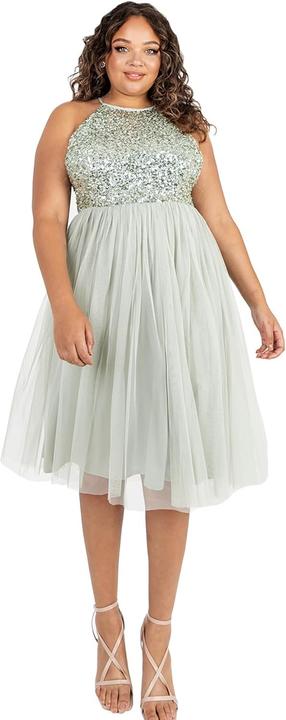 Produktbild Herba Halterneck-Midi-Kleid (40)
