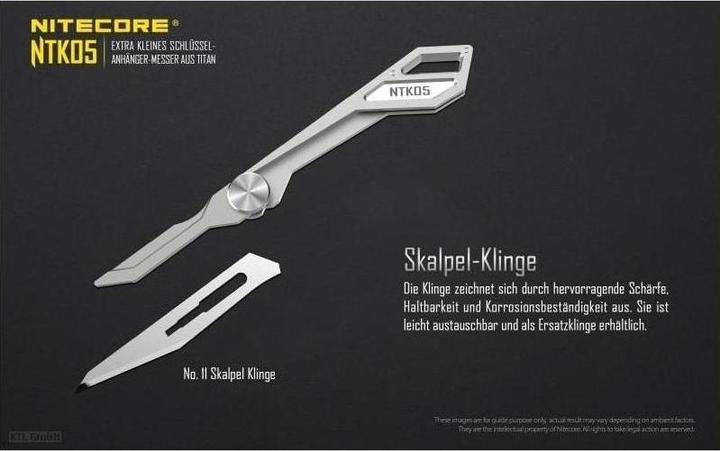 Produktbild Nitecore Titan Knife NTK05