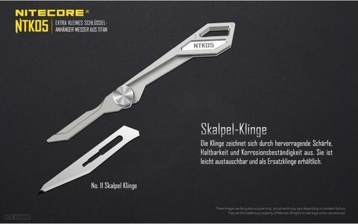 Produktbild Nitecore Titan Knife NTK05