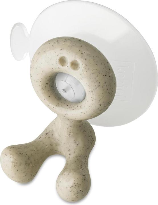 Koziol Zahnbürstenhalter Tommy Beige (4 x 7.5 x 11 cm)