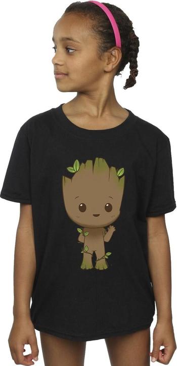 Produktbild I Am Groot Chibi Wave Pose TShirt Mädchen (128)
