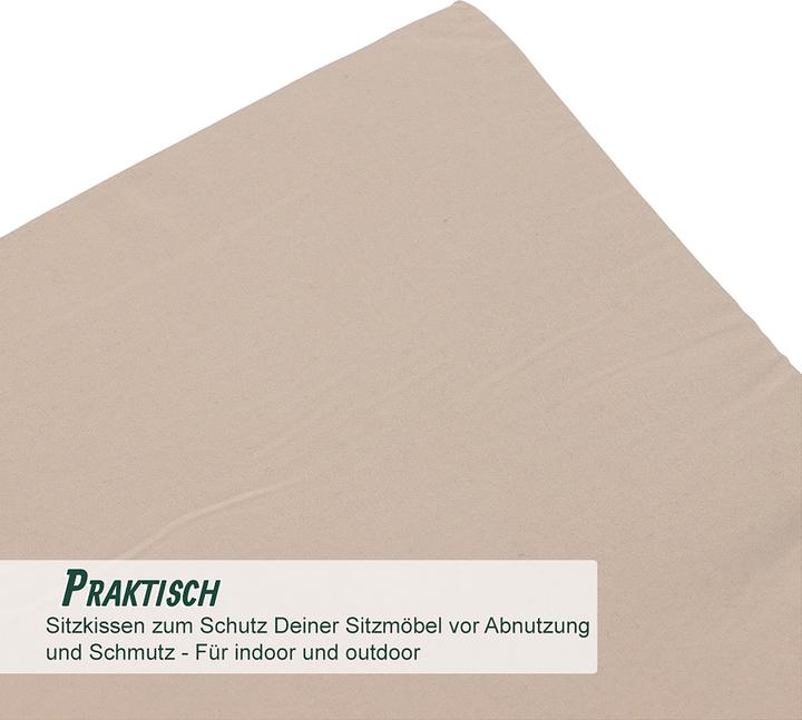 Image du produit Relaxdays 4 coussins chaise