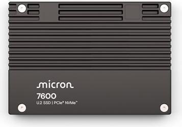 Produktbild Micron 7600 MAX NVMe U.2 SSD (1600 GB, 2.5")
