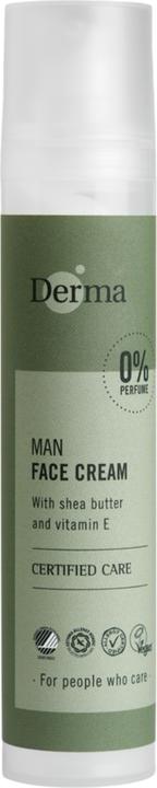 Actual product image Deroma Derma - Man Face Cream 50 ml (50 ml, Day cream)