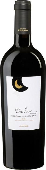Image du produit Cantine Cellaro Due Lune Sicilia IGT Nerello Mascalese & Nero d'Avola (1 x 75 cl, 2021)