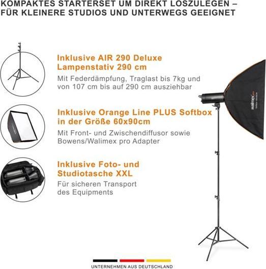 Produktbild Walimex pro Stager 400 HSS Set Double (Set, 400 Ws)