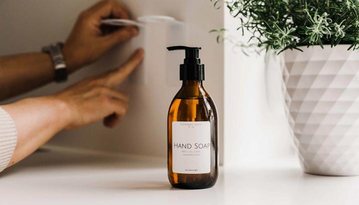 Actual product image Nordesign Hand Soap Handseife Lavendel 250ml Kunststoff-Pumpspender (Liquid soap, 250 ml)