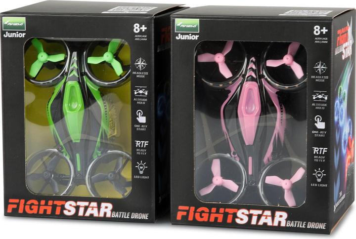 Image du produit Amewi FightStar Battle Drone Set Vert & Rose, RTF