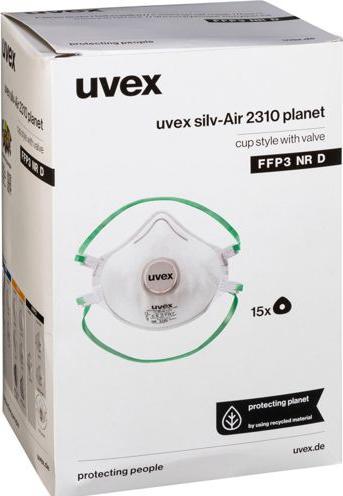 Immagine prodotto Uvex Maschera stampata silv-Air c 2310 planet FFP3 (FFP3, 15x)