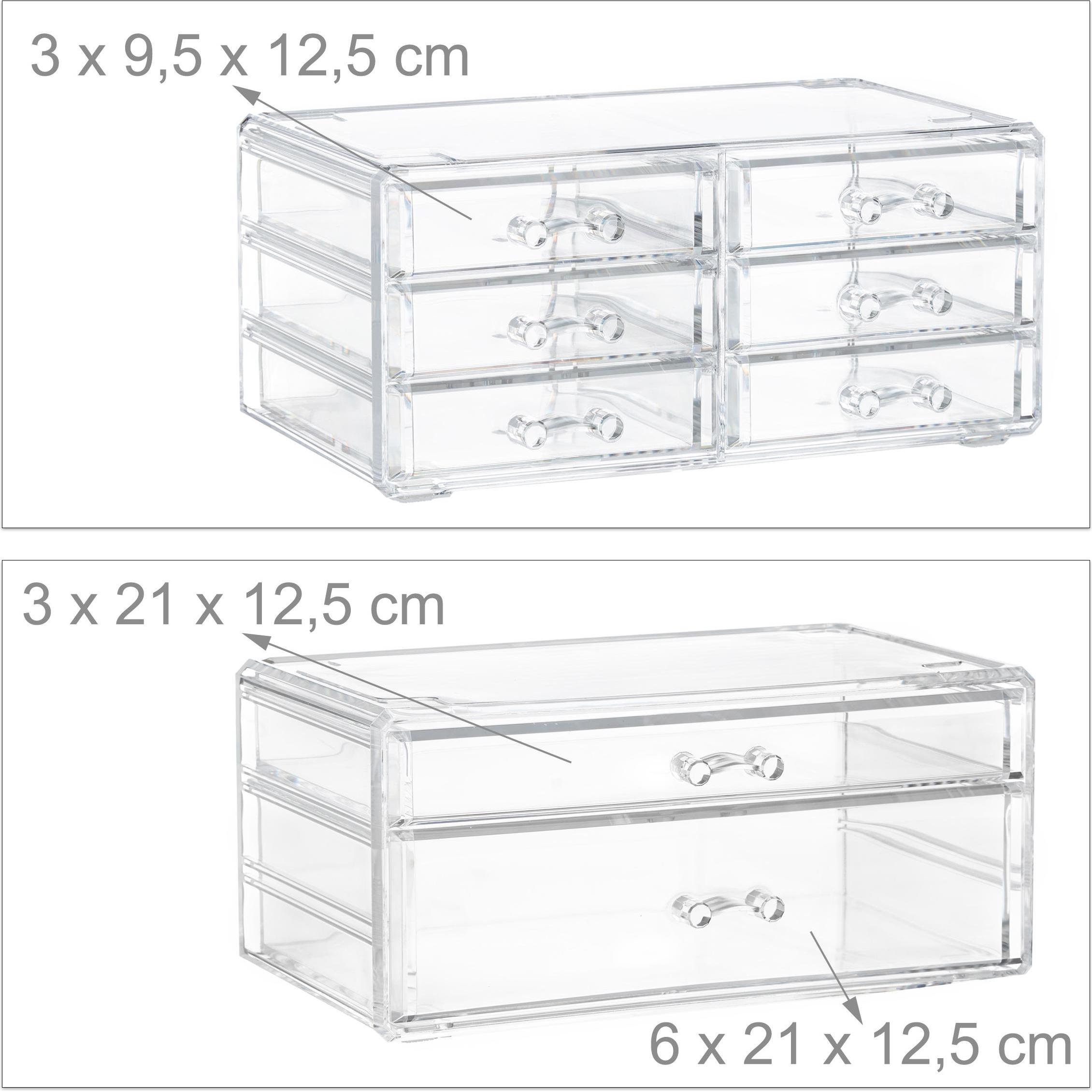 Thumbnail - Relaxdays, Badaufbewahrung, Makeup Organizer