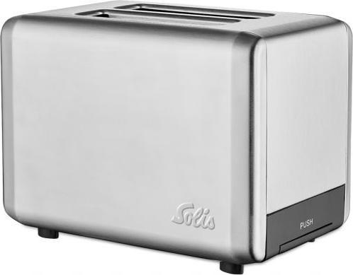 Productafbeelding Solis Stalen broodrooster (type 8002) Broodrooster met 2 sleuven