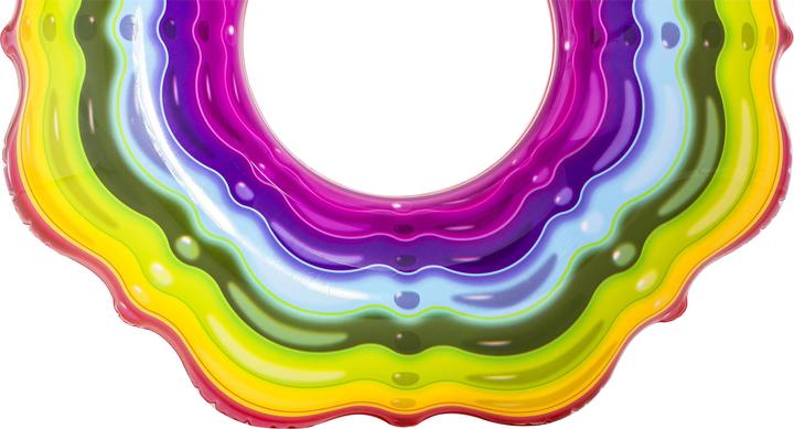 Actual product image Bestway Swimming ring rainbow