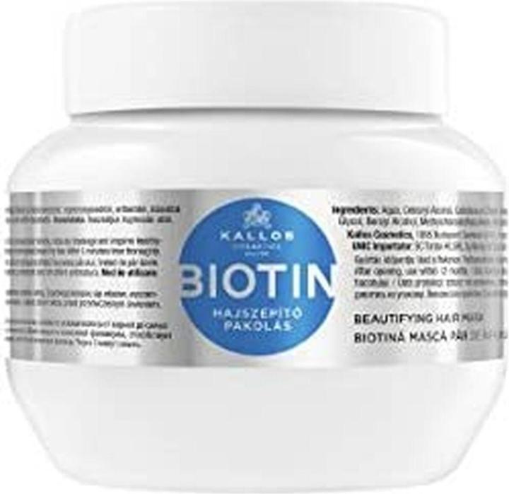 Actual product image Kallos Cosmetics biotin (275 ml)