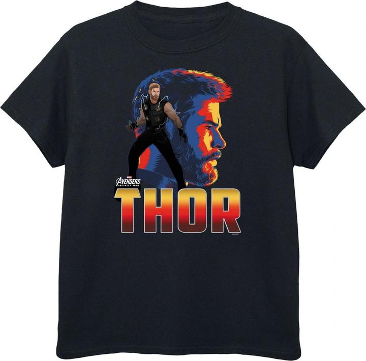 Actual product image Avengers Infinity War Boys Thor Character T-Shirt (140, 146)