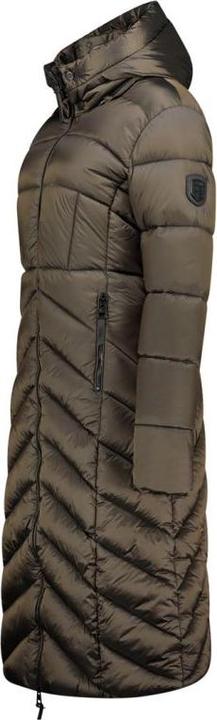 Actual product image Geographical Norway Blanche Long Kaki DB Lady 0116 Kaki Women's Jacket (WZ5491F/GN-Kaki)