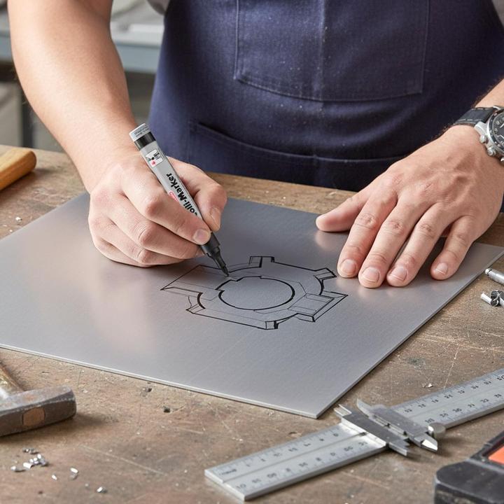 Image du produit Herlitz Marqueur permanent Colli 1-4 mm, 10 pièces, noir (10x)