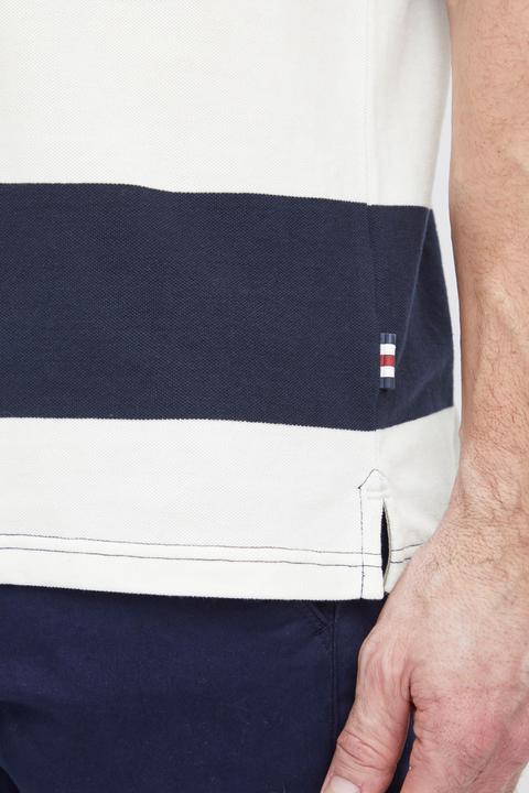 Image du produit FQ1924 FQPeter stripe polo w badge 21900639 (M)