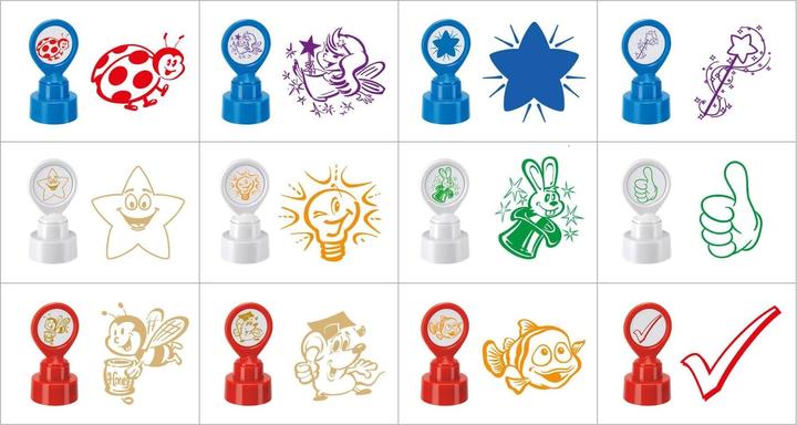 Produktbild Colop Motivstempel Stern, Blau