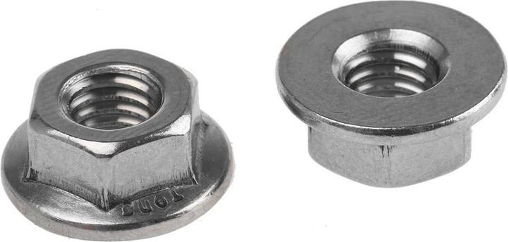 Produktbild RS PRO Edelstahl-Flanschmutter M6, einfach (M6)