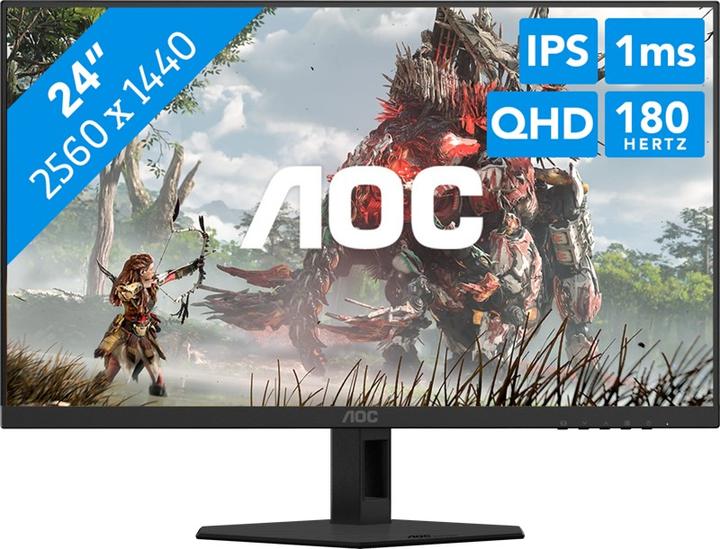 Immagine prodotto AOC 60,4cm (23,8") Q24G4RE 16:09 2xHDMI+DP IPS black-red (2560 x 1440 pixel, 23.80")