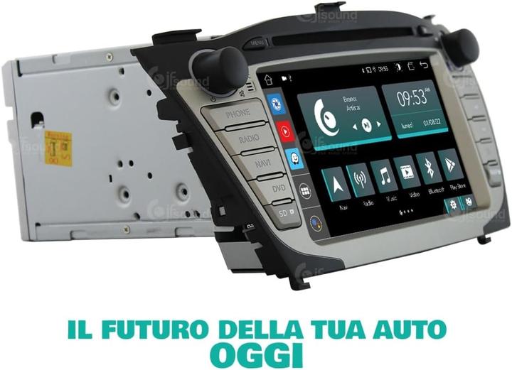 Actual product image JFSound Hyundai IX35 Android GPS Bluetooth WiFi USB DAB+ CarPlay Android Auto Touchscreen (Android car)