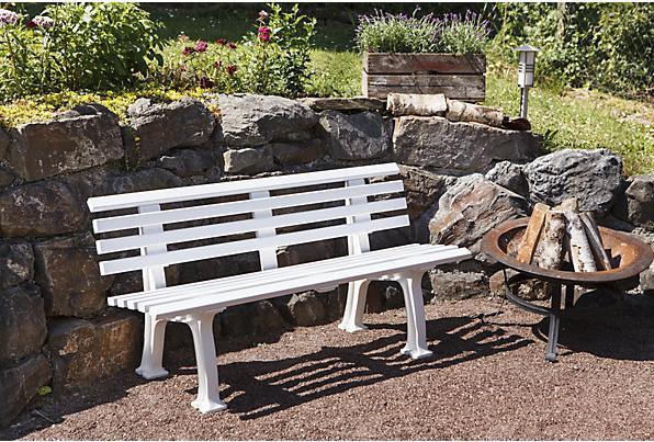 Actual product image kaiserkraft Plastic park bench