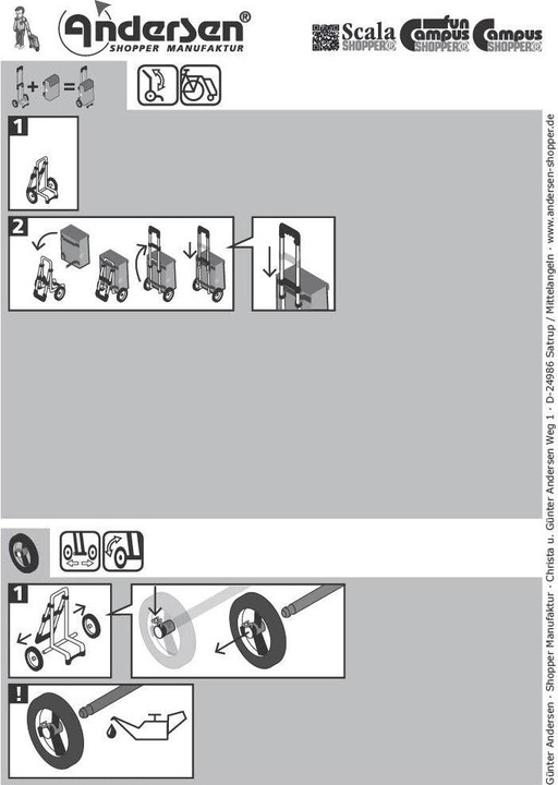 Actual product image Andersen Scala Shopper MIX Collection