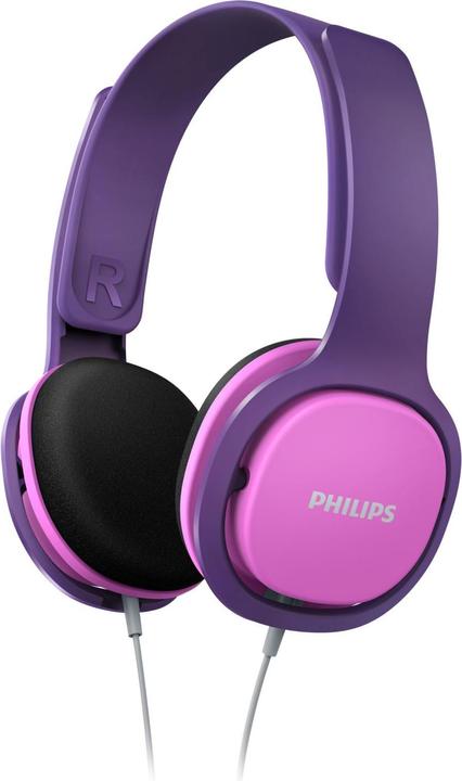 Produktbild Philips On-Ear Pink & Purple Kids Headphones