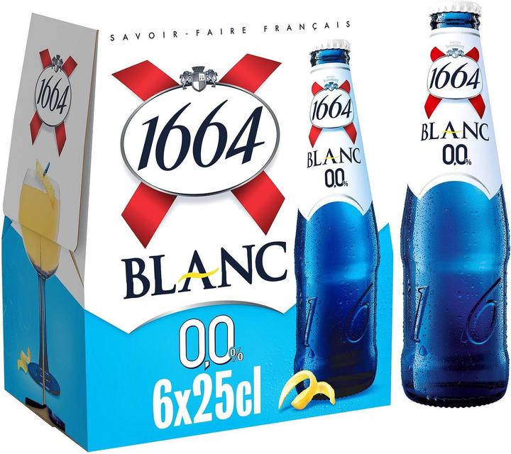 Kronenbourg 1664 Blanc (6 x 25 cl)
