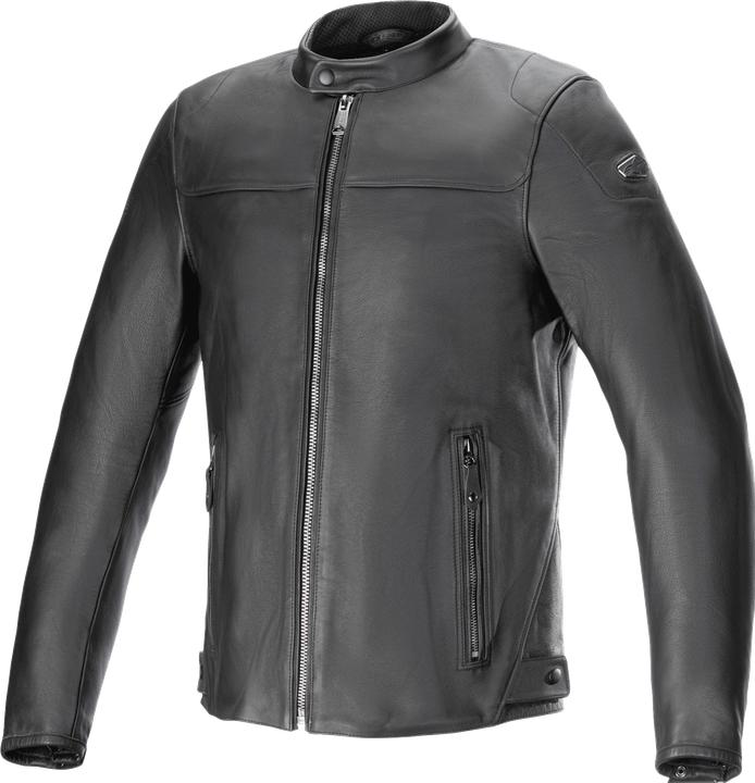 Actual product image Alpinestars Blacktrack Leather Jacket (Men, 3XL)