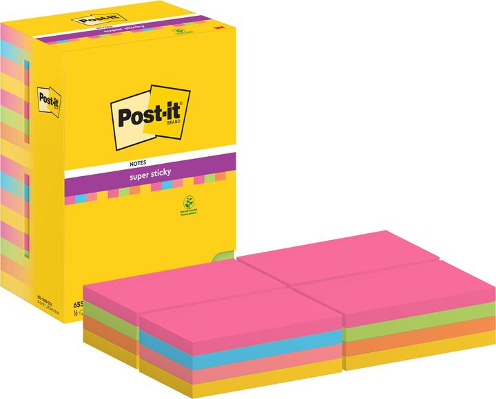 Image du produit Post-it Super Sticky (127 x 76 mm)