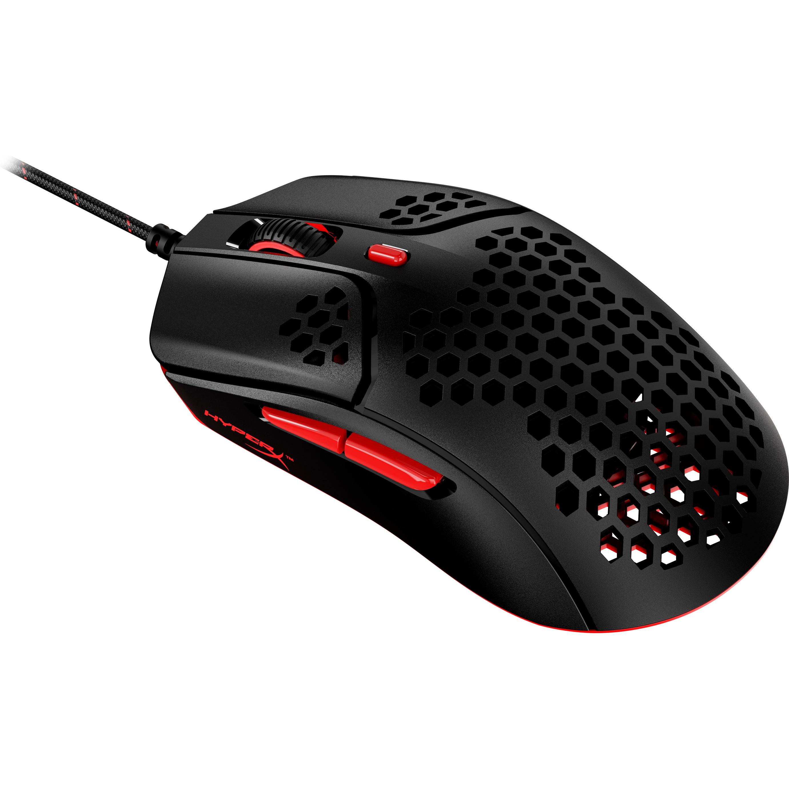 Thumbnail - HyperX Pulsefire Haste (Kabelgebunden), Maus, Rot, Schwarz