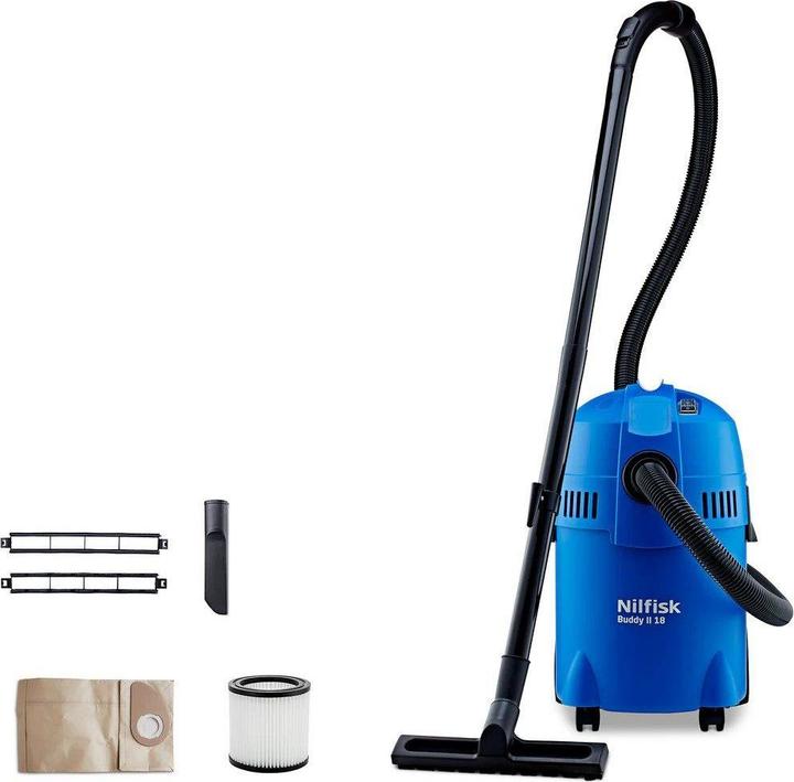 Actual product image Nilfisk Buddy II 18 L (Wet dry vacuum cleaner)