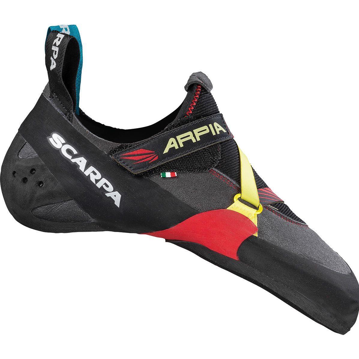Scarpa, Herren, Kletterschuhe, Arpia Kletterschuhe (44.5), Schwarz