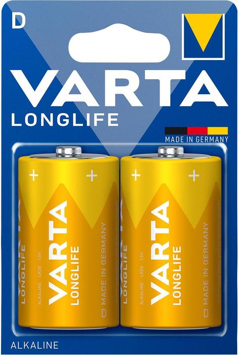 Produktbild Varta Longlife (2 Stk., D, 15800 mAh)