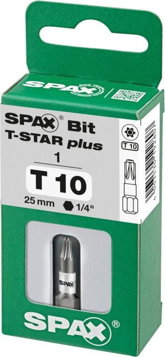 Produktbild Spax BIT T-STAR PLUS T10 25mm S