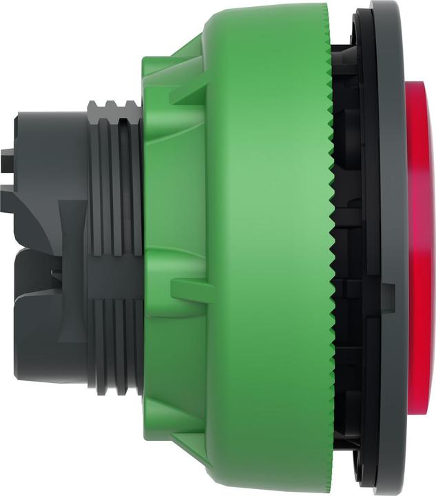 Actual product image APC Front element illuminated pushbutton, ø30mm, without detent, protruding pushbutton, red, raised