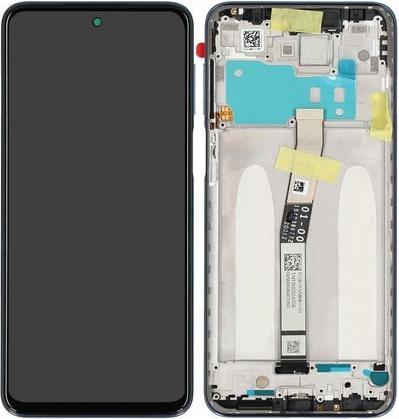 Actual product image Xiaomi LCD + Touch + Frame for M2003J6A1G Redmi Note 9S - glacier white (Display, Xiaomi Redmi Note 9S)