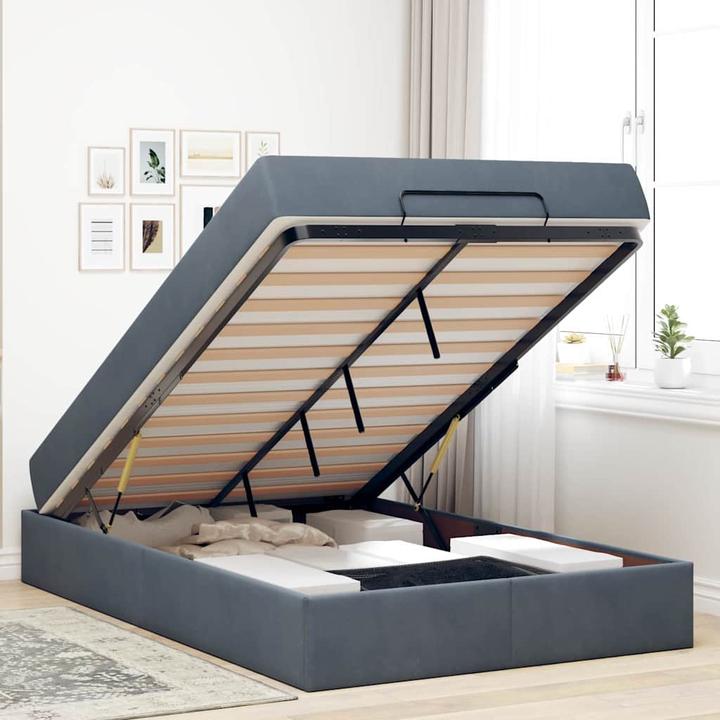 Image du produit VidaXL Lit de rangement (140 x 190 cm)