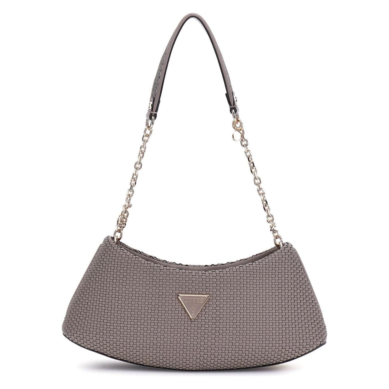 Guess, Damen, Handtasche, Phaedra Top Zip Shoulder Bag, Braun